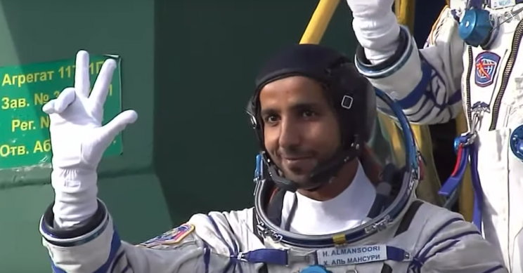 Hazzaa Al Mansoori, First Emirati Astronaut Has Entered ISS Thus Making History