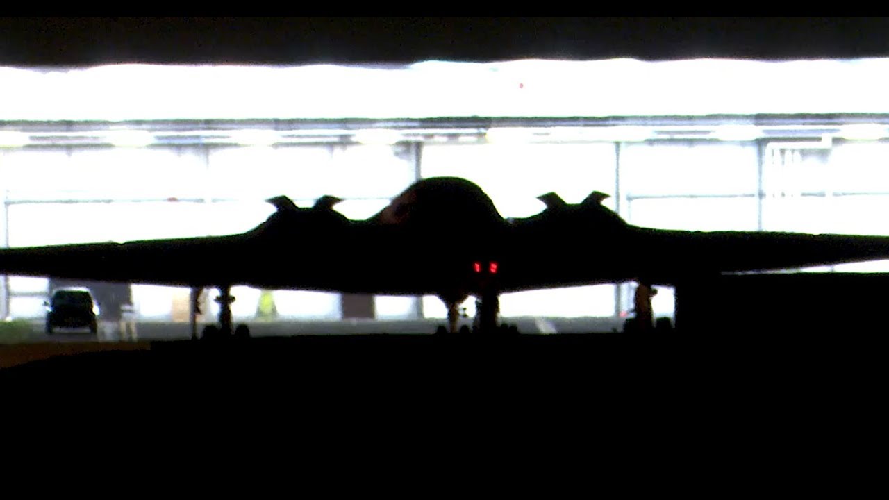 B-2 Bombers Look Like UFO During A Night Landing In This Video