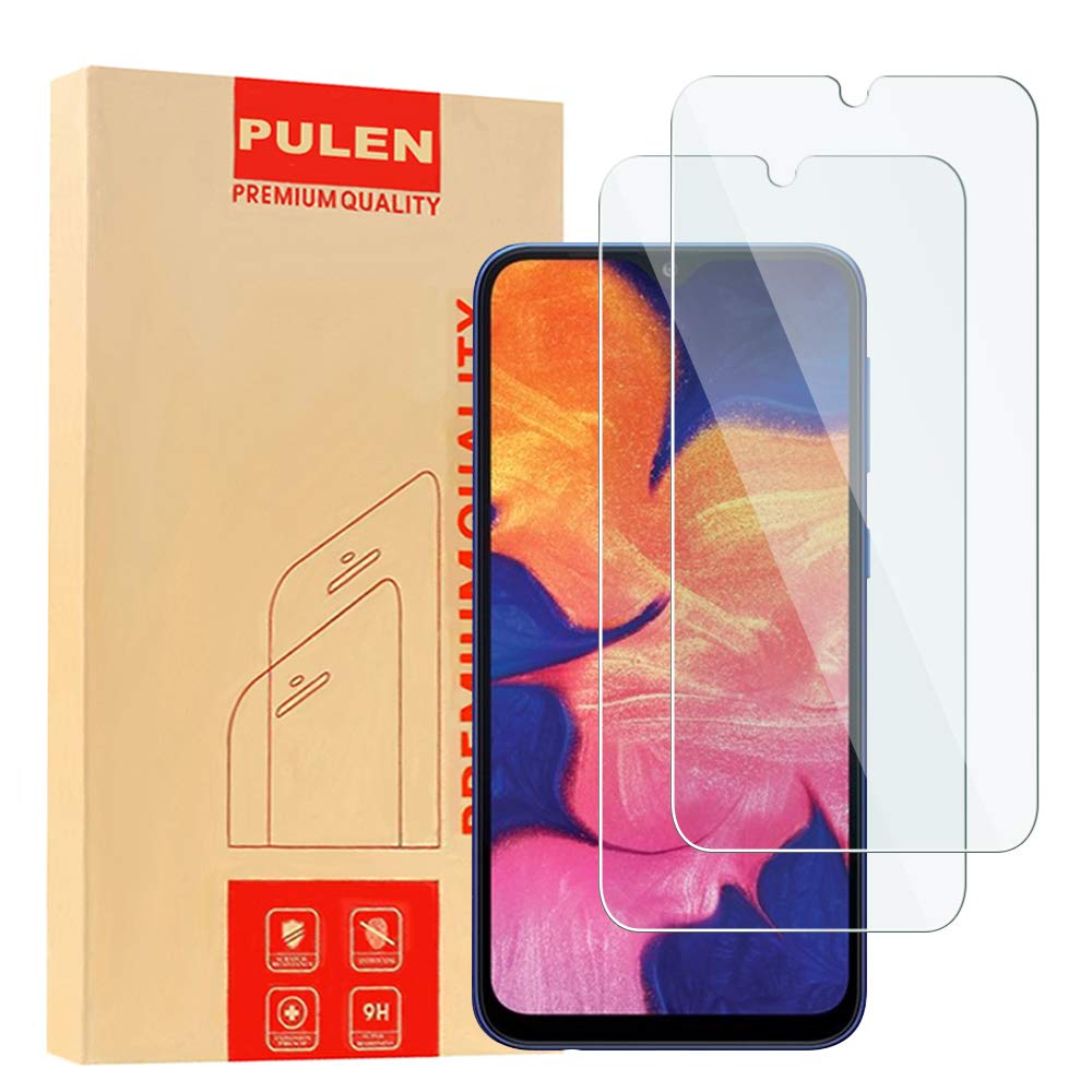 Galaxy A10 1 Pack Galaxy A10 HD Clear Bubble Free Tempered Glass Screen Protector Suitable for Samsung Galaxy M10 FCLTech Screen Protector Compatible with Galaxy M10 