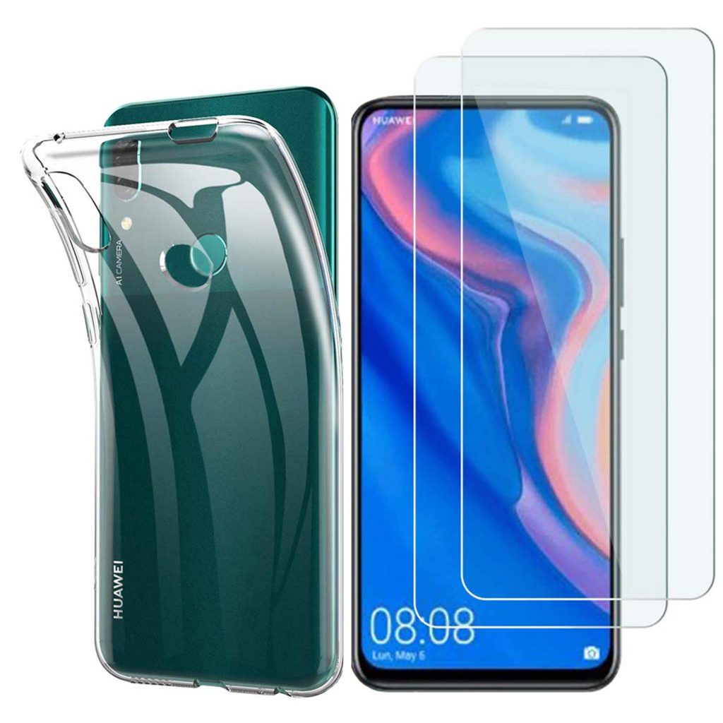 HiCASE Pro Cover Per Huawei P Smart Z - Flip Case In Pelle PU Con Glitter, Portafoglio