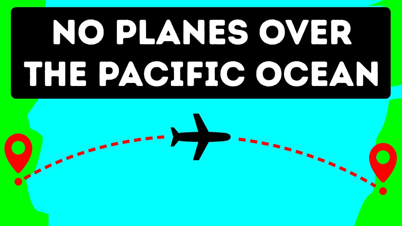 Learn Why Pilots Prefer To Avoid Flying Over The Pacific Ocean