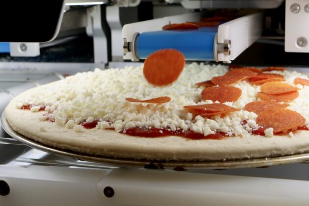 AI pizza machine