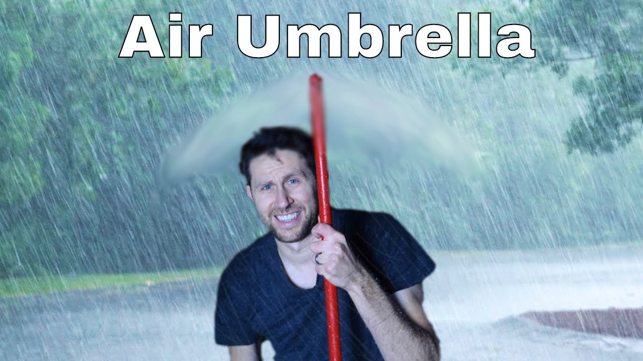 This Youtuber Created His Own Invisible Umbrella