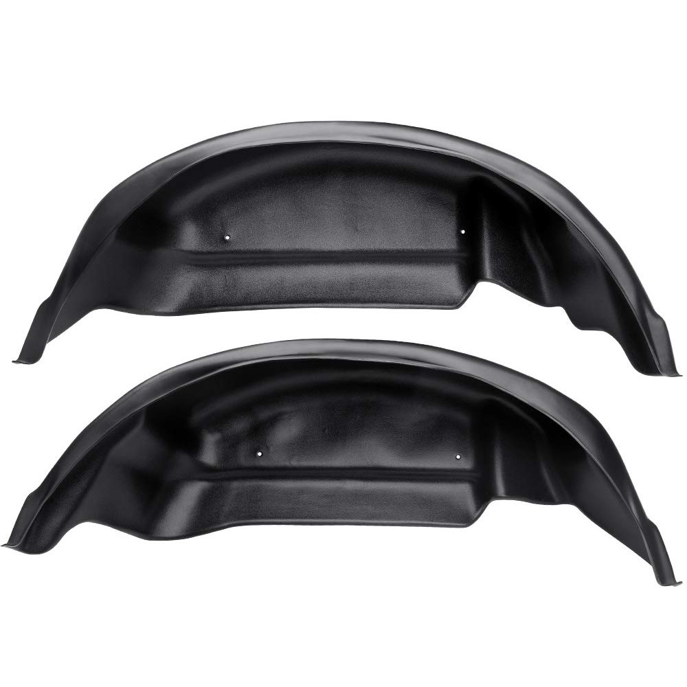 Pair Rear Wheel Well Guard Covers Inner Fender Mud Flaps for Ford F150 15-19 
