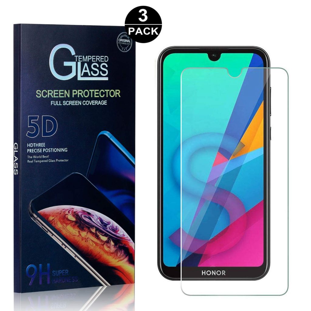 Ultra Clear Screen Protector Film for Huawei Honor 8C 1 Pack Huawei Honor 8C Tempered Glass Screen Protector Bear Village 9H Premium Screen Protector 