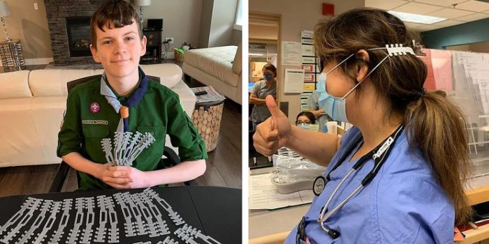 Boy Scout 3D Prints Ear Guards To Assist Medical Staff