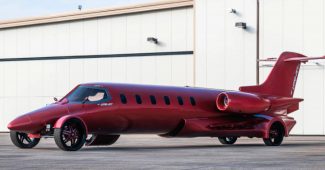 Learmousine – A Mix Of Learjet And Limousine – Is Going Up In Auction