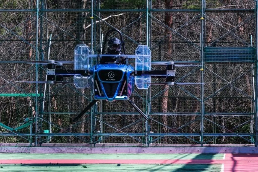 SkyDrive Says It Has Pulled Off Japan’s First Manned Multi-rotor Flight