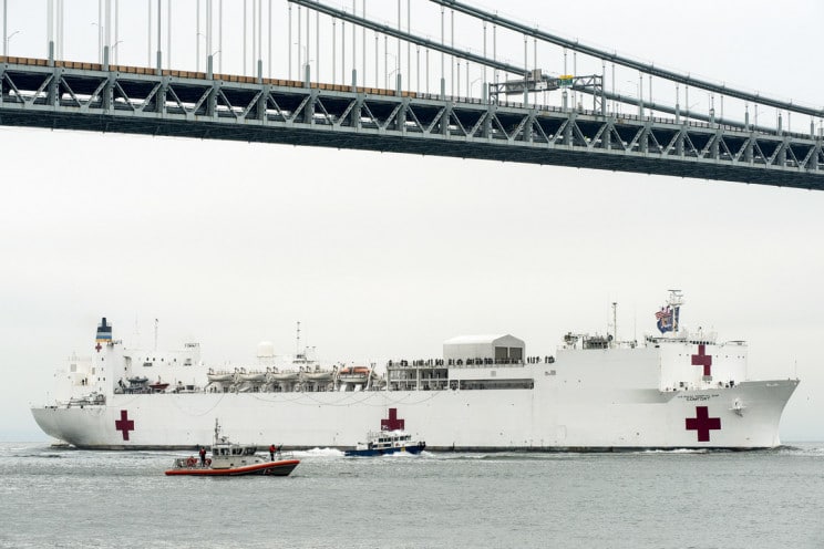 US Navy Deploys Hospital Ship USNS Comfort!