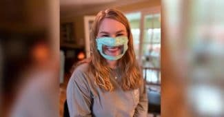 28 Years Old Student Creates Face Masks For Hearing Impaired