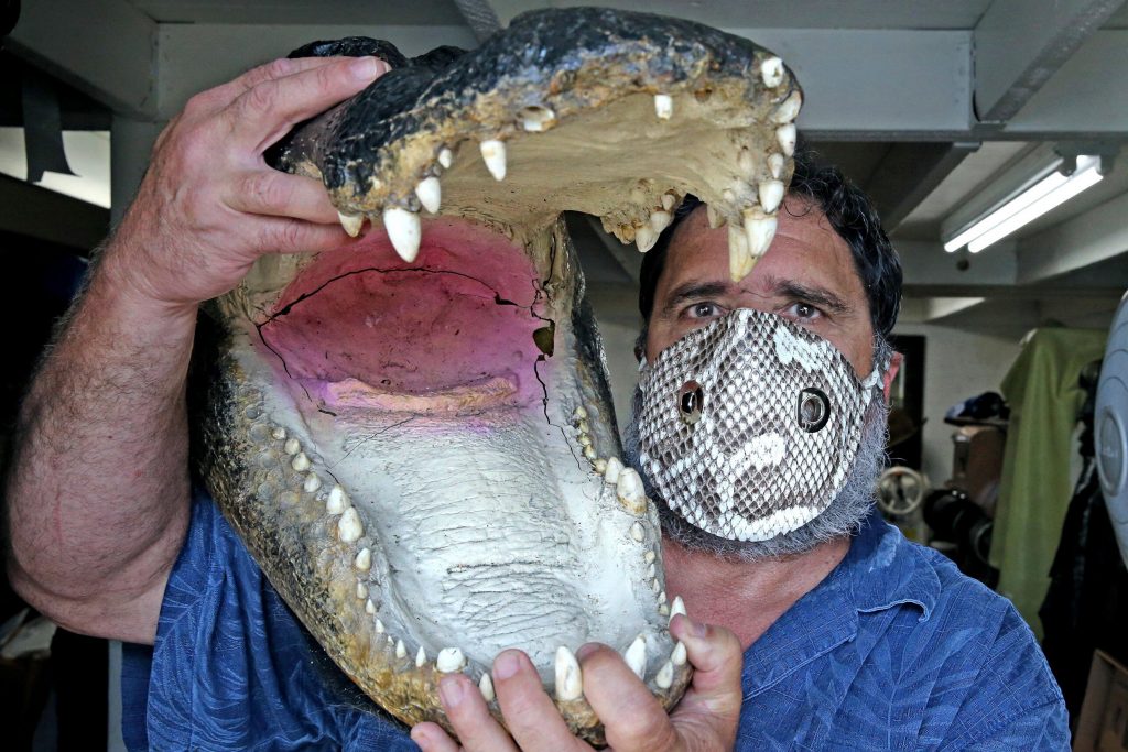 All American Gator Is Selling Face Masks Created With Reptile Skin