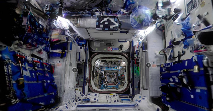 Sketchfab Tour Of The ISS Using Photogrammetric 3D Reconstruction