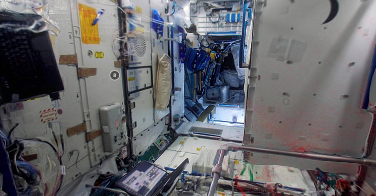 Sketchfab Tour Of The ISS Using Photogrammetric 3D Reconstruction