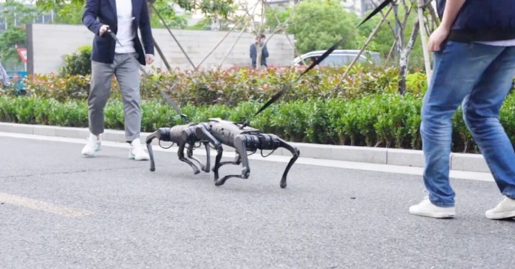 The A1 Robot Dog Can Look For Its Owner And Fight Like A Real Dog