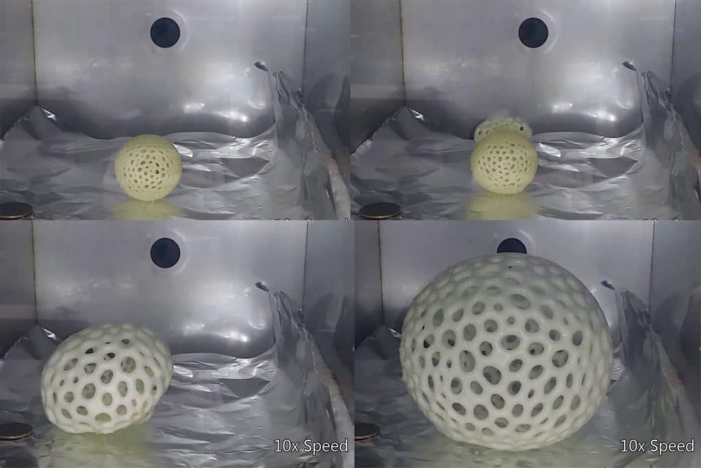 This 3D Printed Foam By UC San Diego Can Expand 40 Times Its Volume
