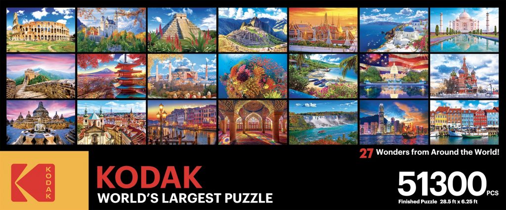 Kodak World’s Largest Commercial Jigsaw Puzzle Sold Out On Amazon
