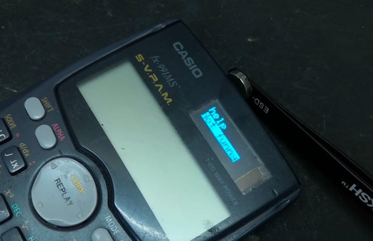 This Casio Calculator Is A Sophisticated Cheating Gadget