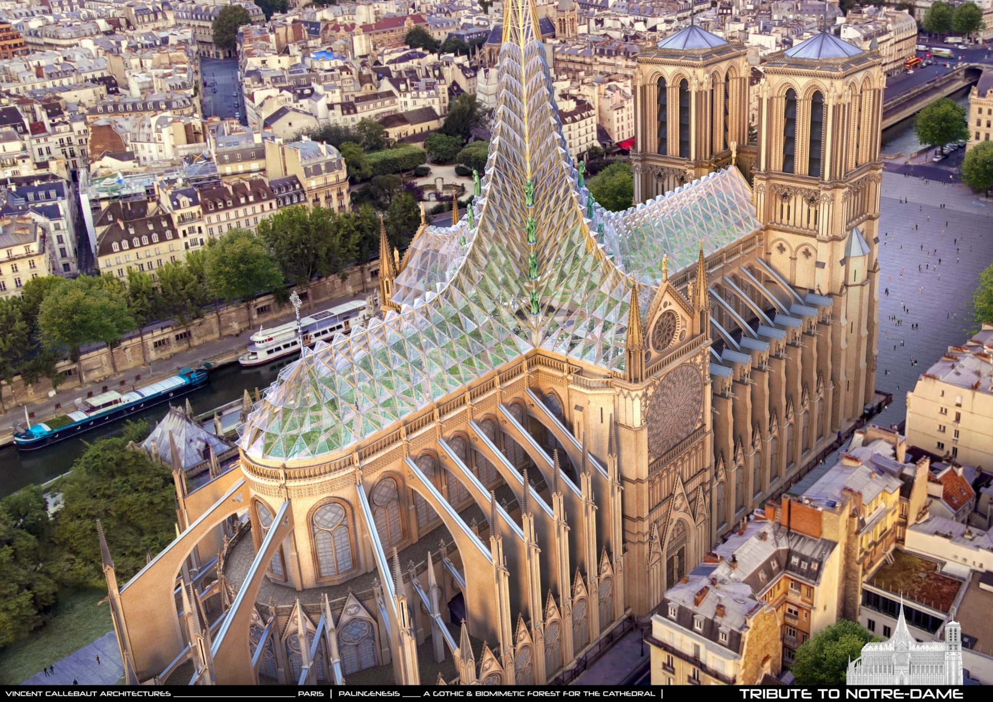 French Government Decides To Restore Notre Dame De Paris Cathedral To