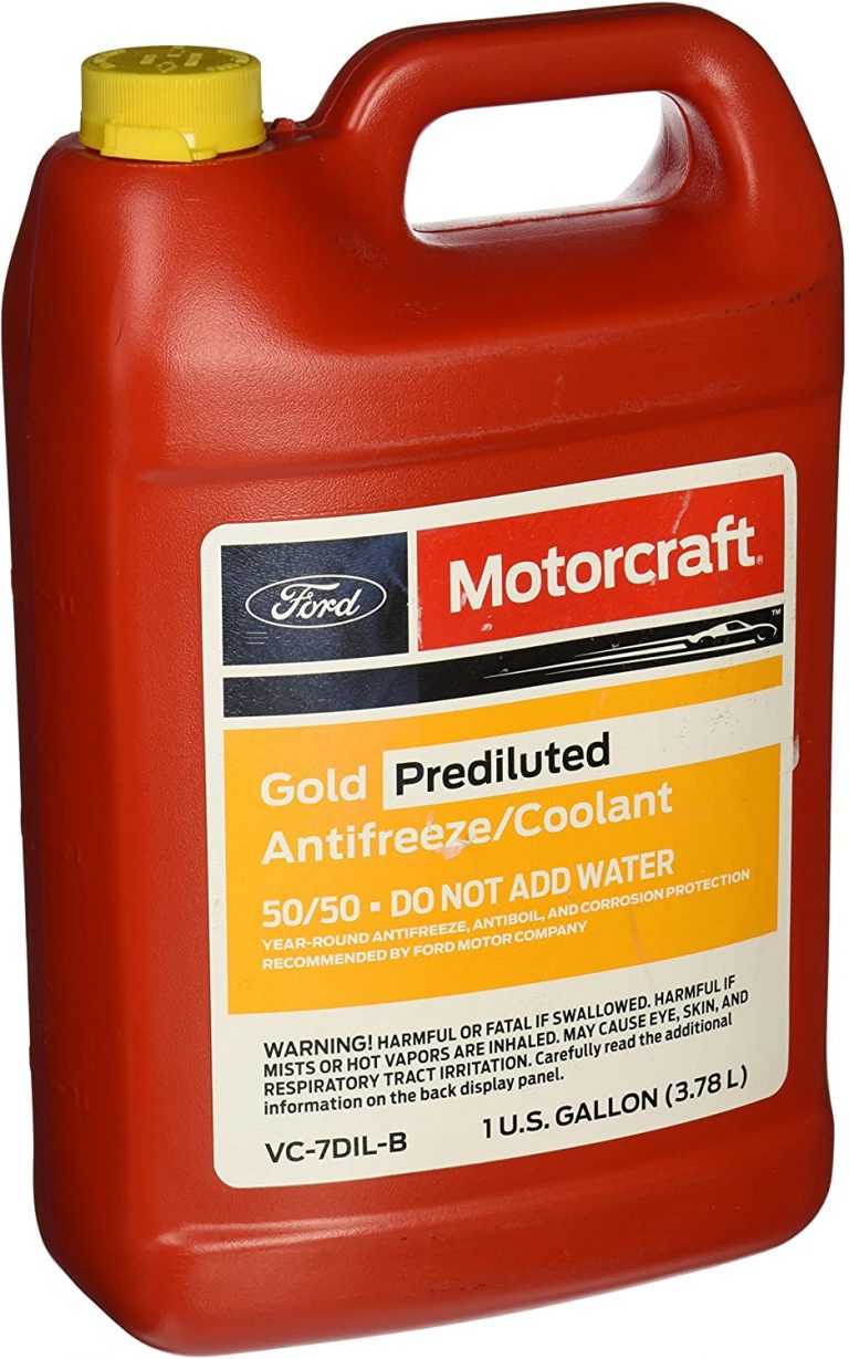 Genuine Ford VC-7DIL-B Gold Pre-Diluted Antifreeze/Coolant - 1 Gallon Ready-to-Use