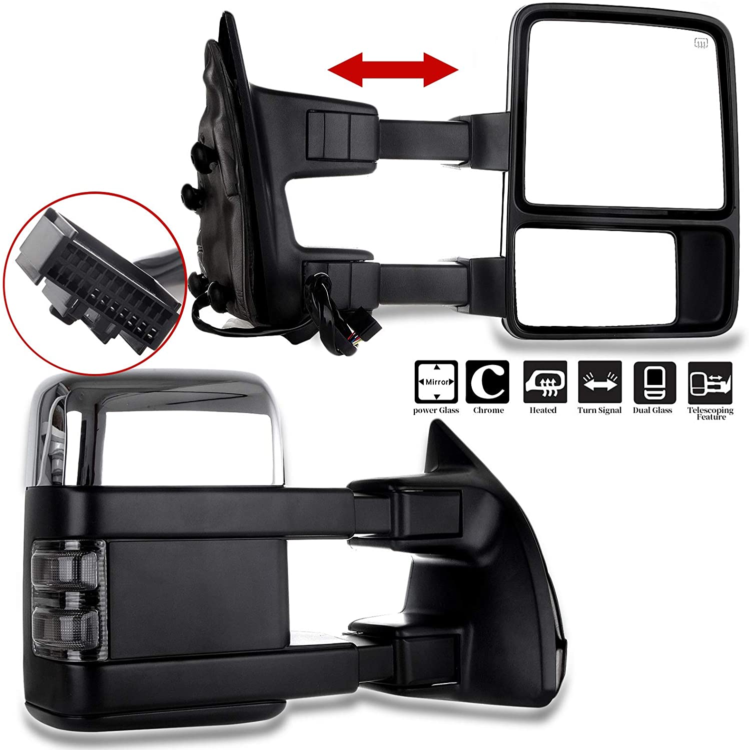 10 Best Towing Mirrors For Ford F250