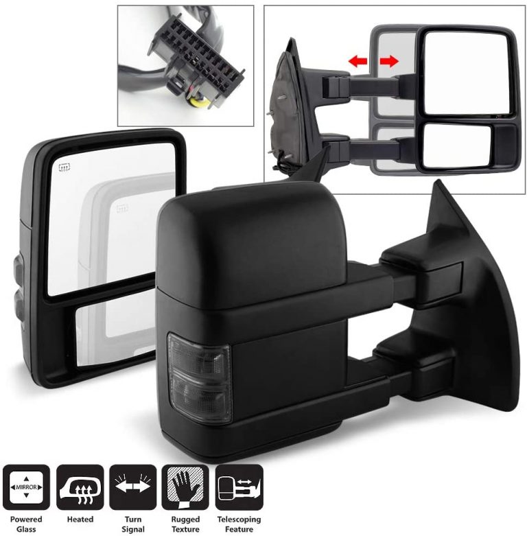 10 Best Towing Mirrors For Ford F250