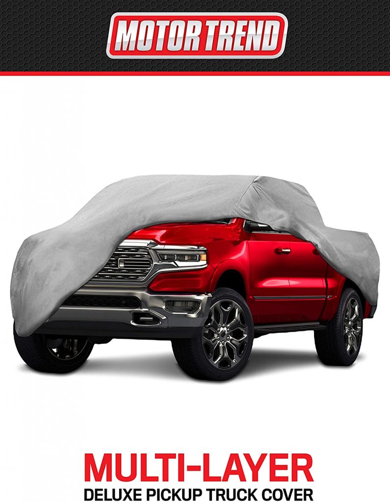 Duck Covers Double Defender Pickup Truck Cover for Extended Cab Short Bed Trucks up to 19 4 