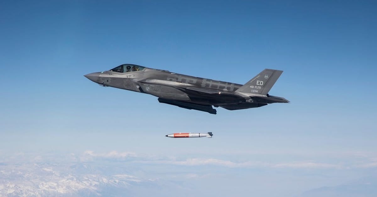 Watch This F-35 Stealth Fighter Drop A Nuclear Bomb During F