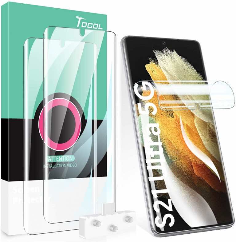 10 Best Screen Protectors For Samsung Galaxy S21 Ultra
