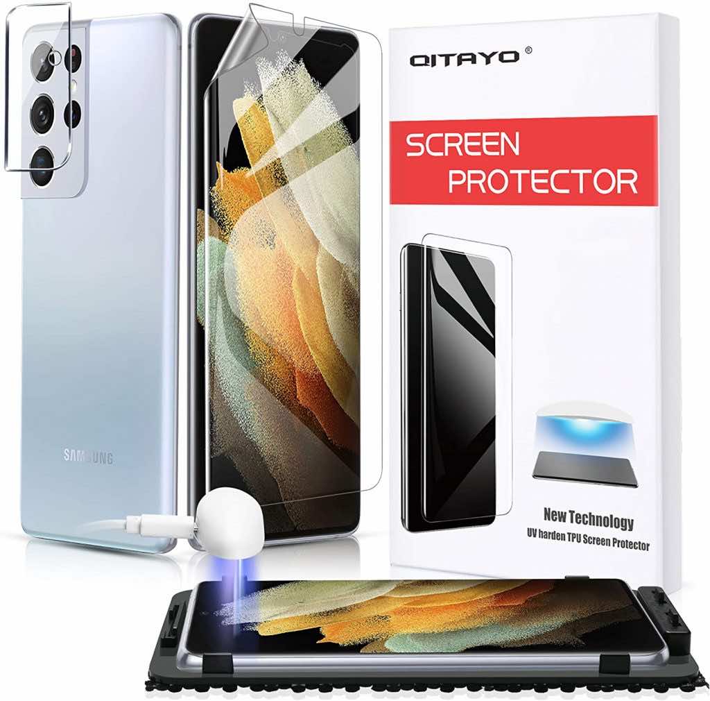 10 Best Screen Protectors For Samsung Galaxy S21 Ultra