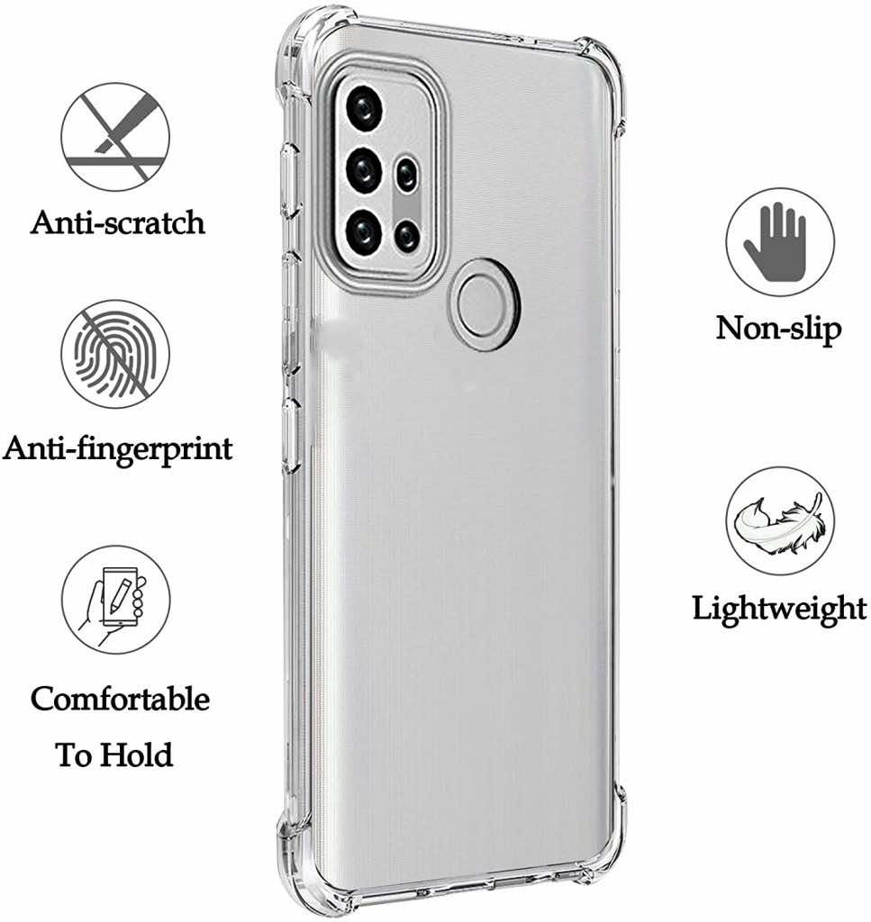 Moto G10 Flip/Folio Cover Wallet Magnetic Closure Card Slots Cash Holder Stand Kickstand Clear TPU Bumper Shockproof Protective Case for Motorola Moto G10 Foluu for Motorola Moto G10 Case Gray