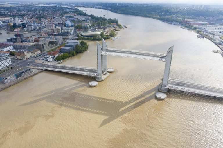 This Bridge Has The Highest Vertical Lift In Europe