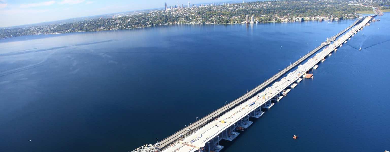 The Longest Floating Bridge In The World Evergreen Point Fl