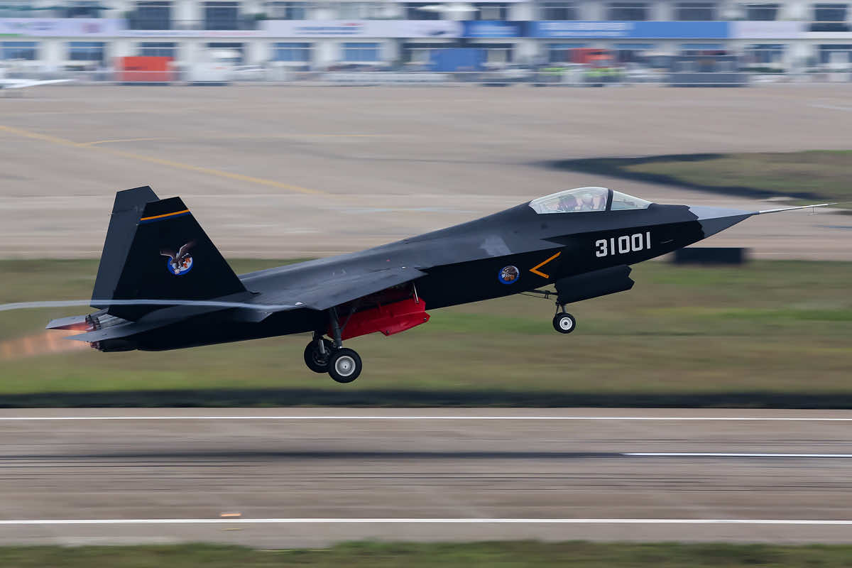 China S New 5th Generation Fighter Jet Shenyang Fc 31