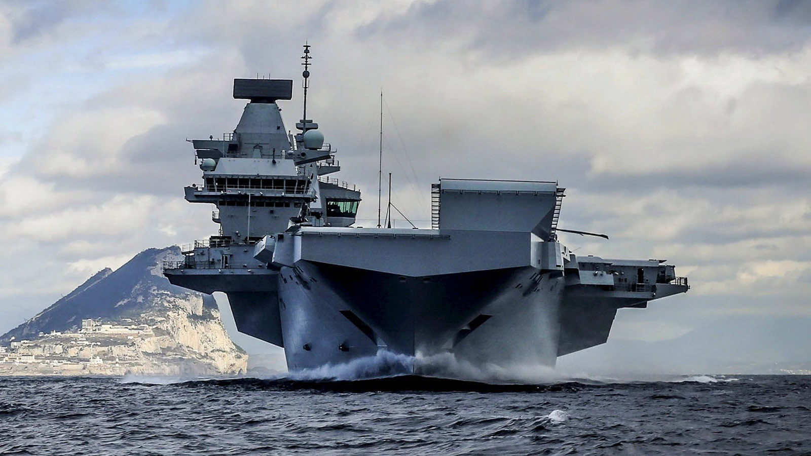 The Flagship Aircraft Carrier Of The Royal Navy: HMS Queen E