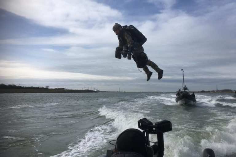 WATCH Spec Ops Soldier Lands On A Ship Wearing "Gravity Jetpack"