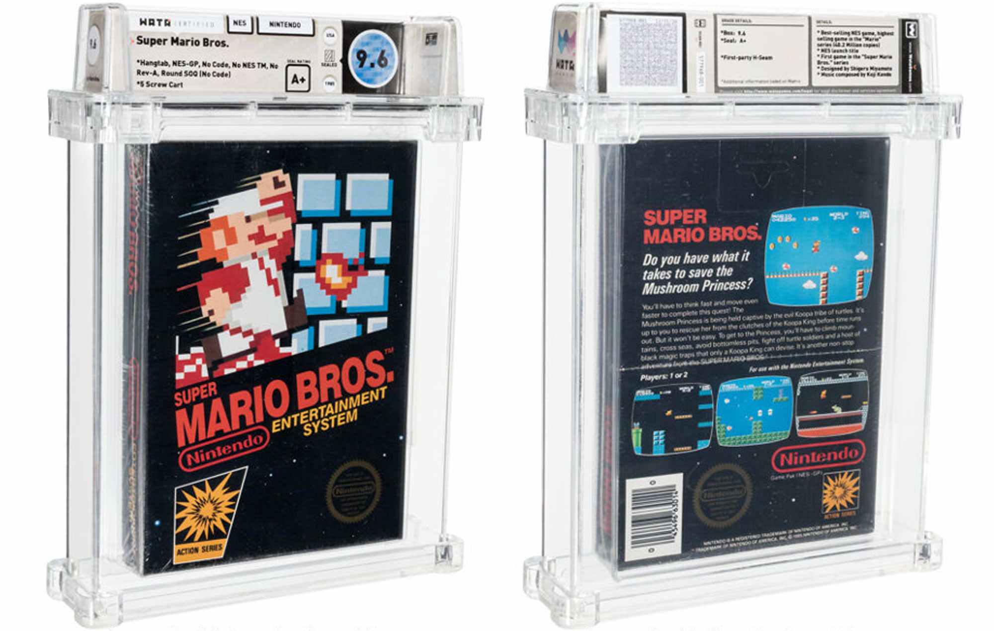 A Sealed Copy Of Super Mario Bros Has Been Auctioned For A F