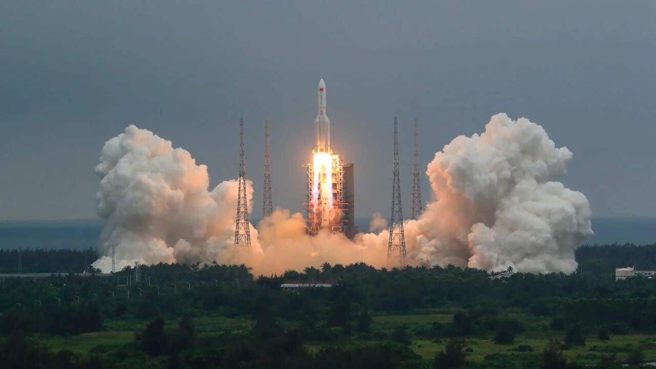 A Chinese Rocket Is Falling Back To The Earth Uncontrolled