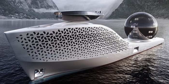 nuclear powered private yacht