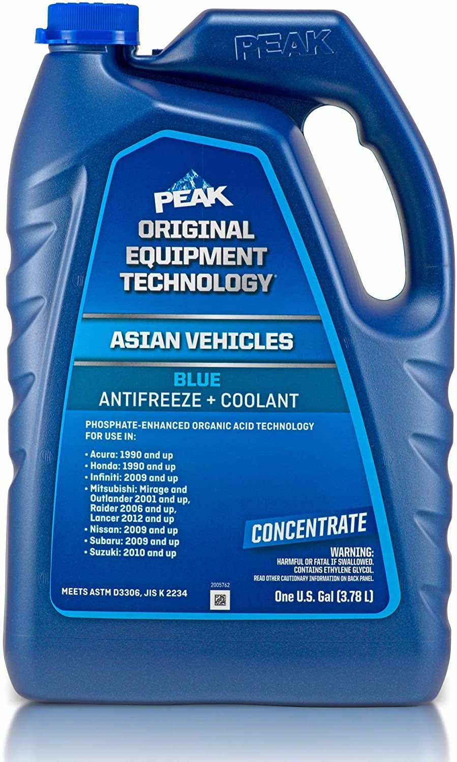 blue antifreeze coolant