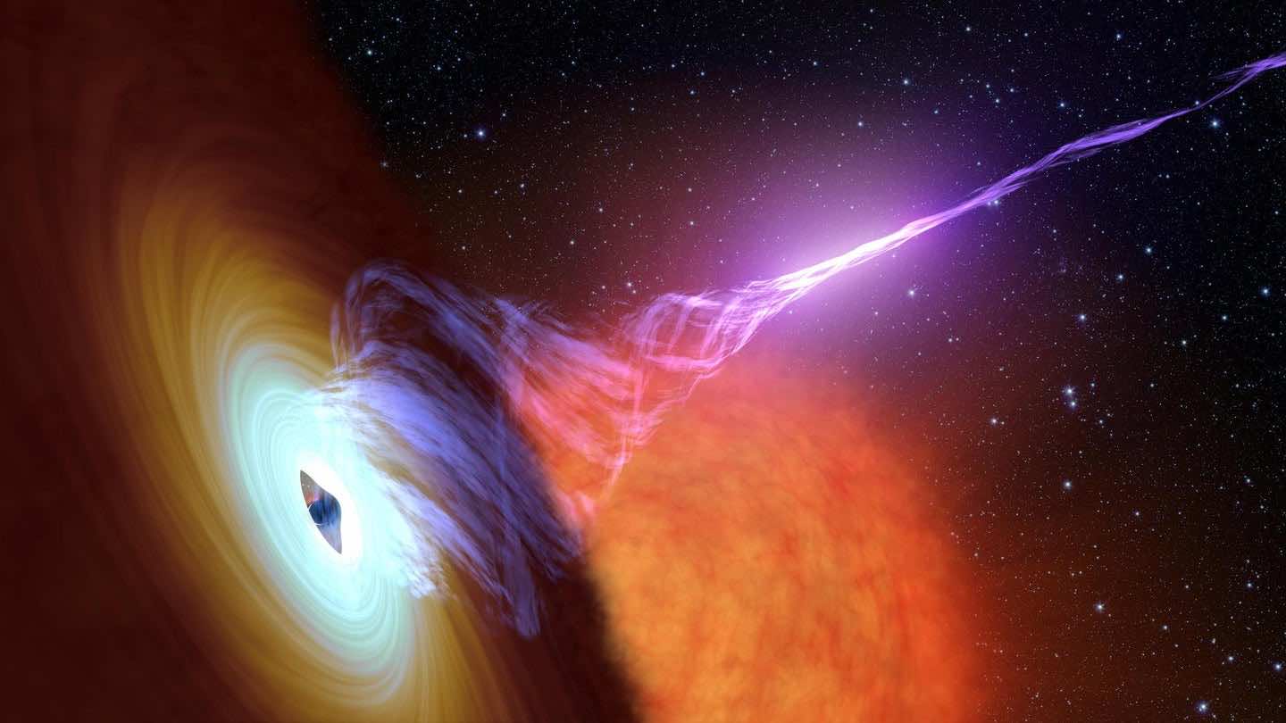 Astronomers Have Detected Light Behind A Blackhole For The V