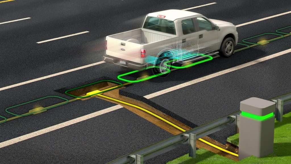 This New Type Of Pavement Can Charge EVs While Driving
