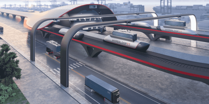 This Zero-Emission Hyperloop Port Could Soon Make Ground Travel As Fast
