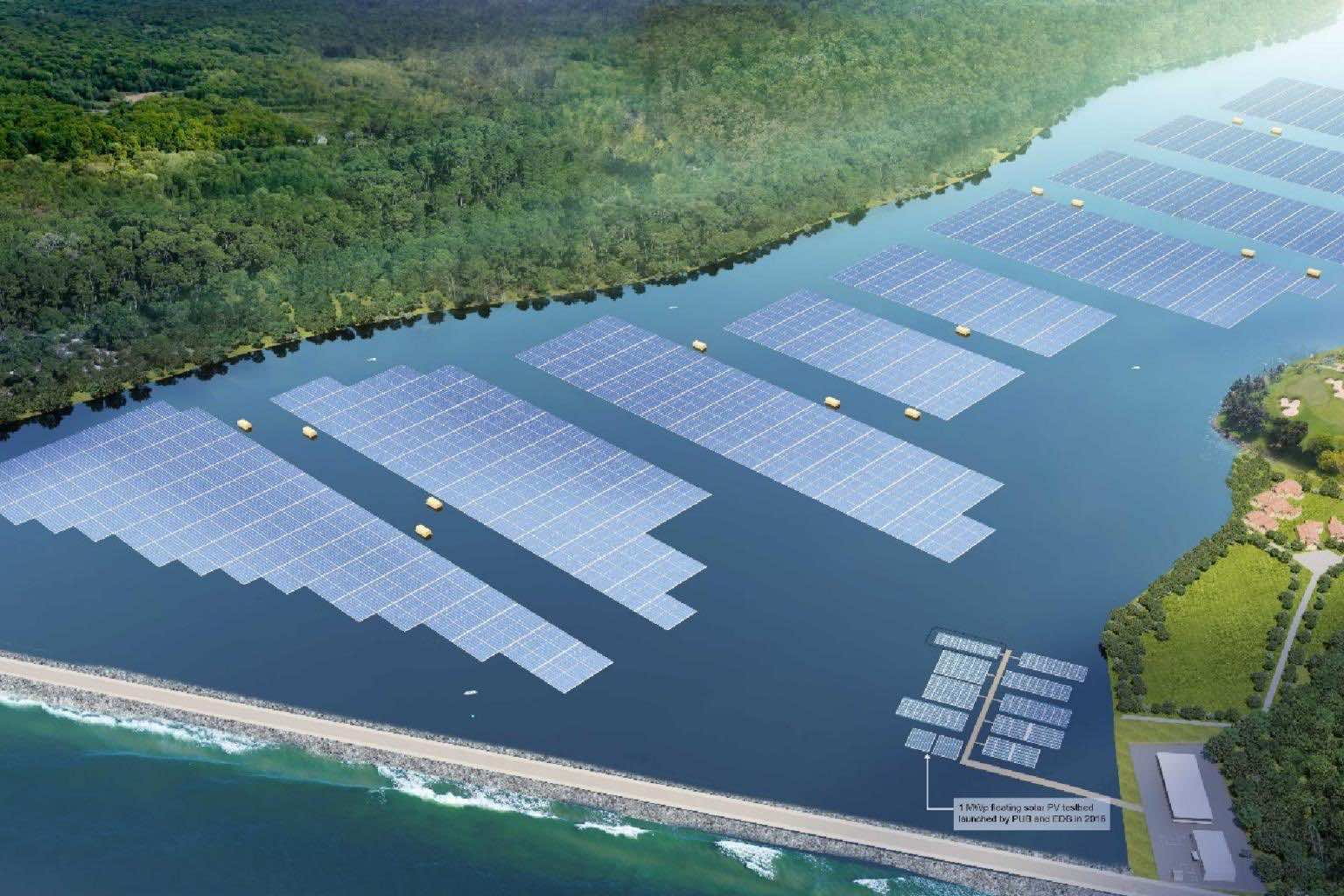 biggest floating solar farm in the world