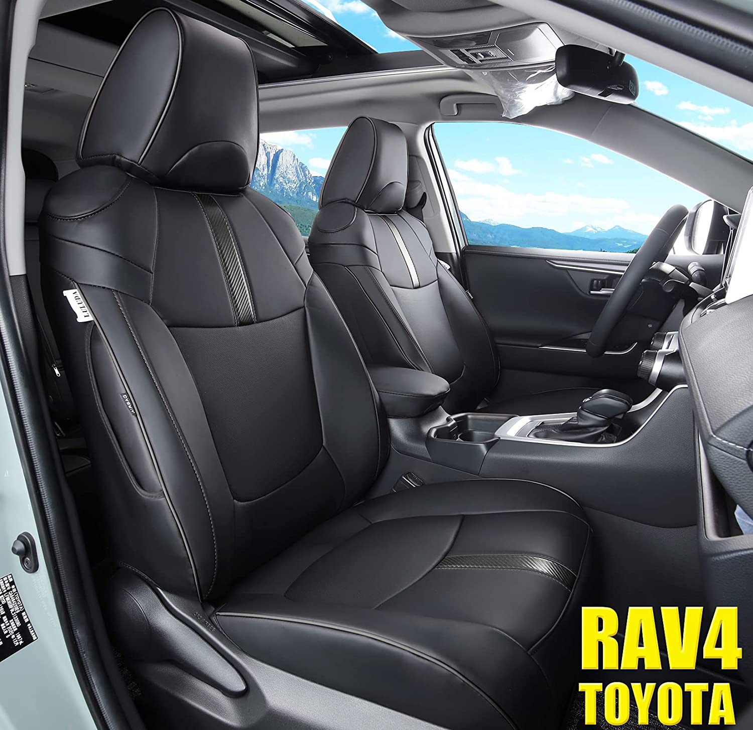 10 Best Leather Seat Covers For Toyota RAV4