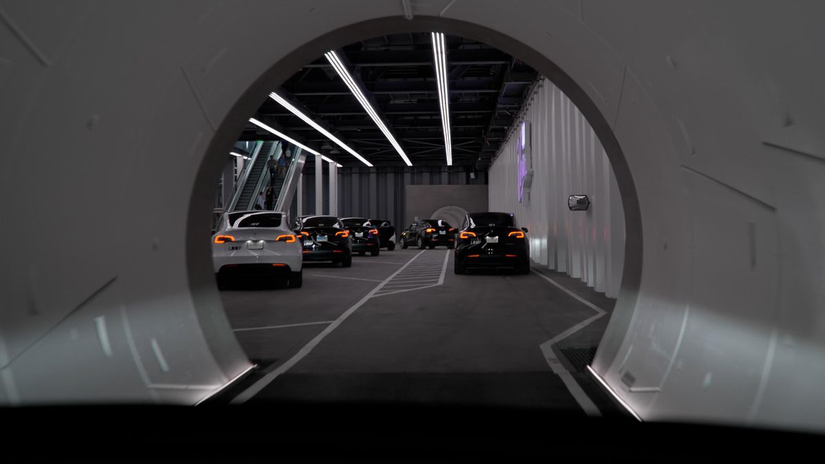 An Intruder Drove Into One Of The Tunnels Made By Elon Musk'