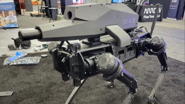 This Company Has Fitted A Robot Dog With A Sniper Rifle - An