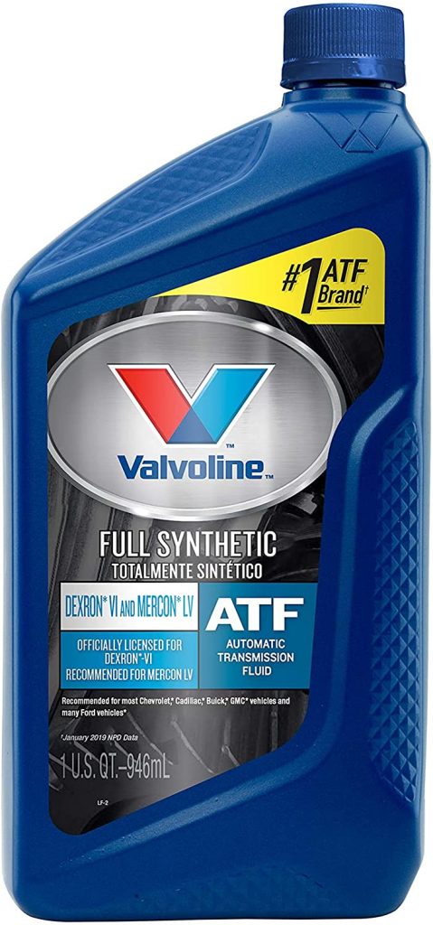 6-Pack 124715 Mobil 1 Synthetic LV ATF HP Case Set of 6 x 1 Quart