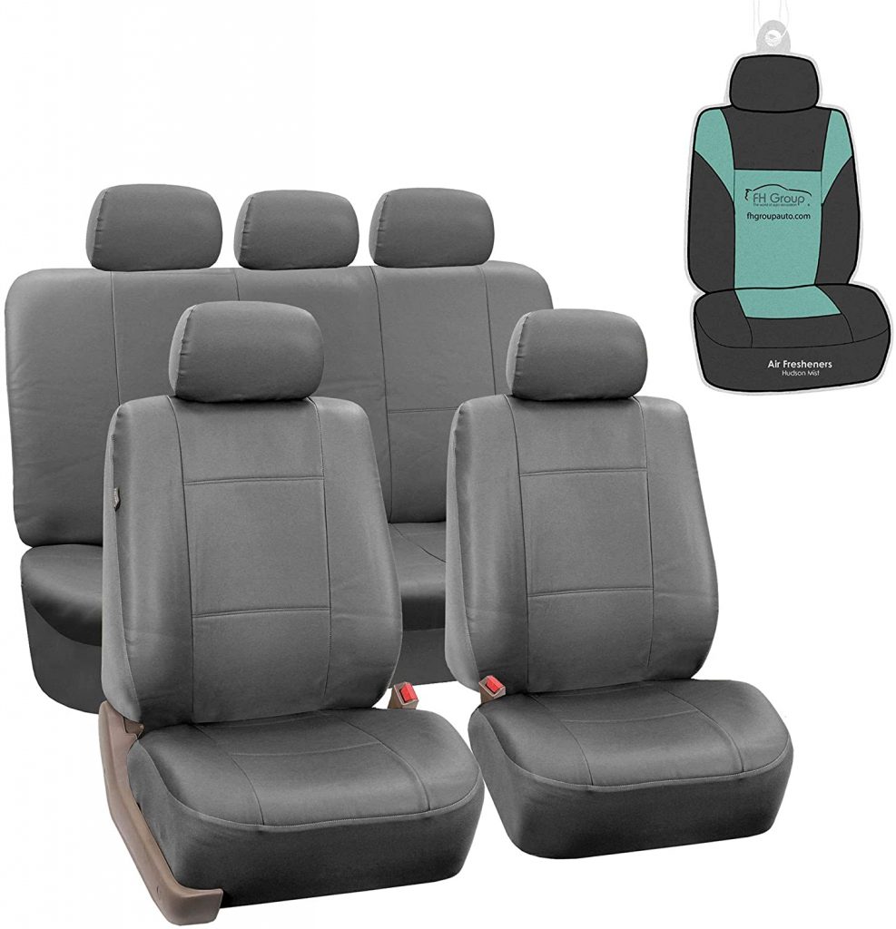 Ford Logo Deluxe Premium  Sideless Seat Cover Set 