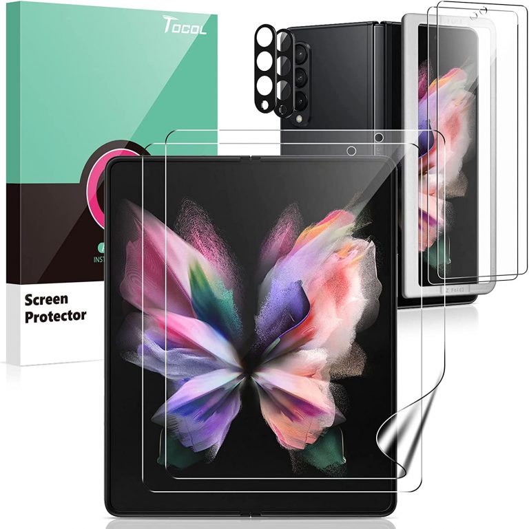 10 Best Screen Protectors For Samsung Galaxy Z Fold 3 5G