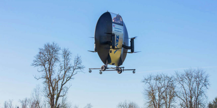 This eVTOL That Can Fly Like Superman Has Completed Its Firs